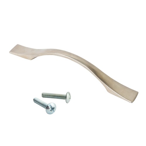 Brushed steel taper bow - brushed,