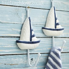 Nautical Wooden Boat Hook -