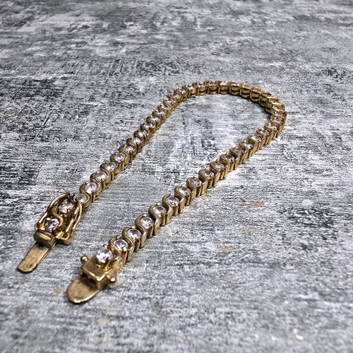 Vintage roman crystal tennis - vintage,