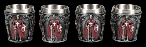 Knight shot glasses - knight,