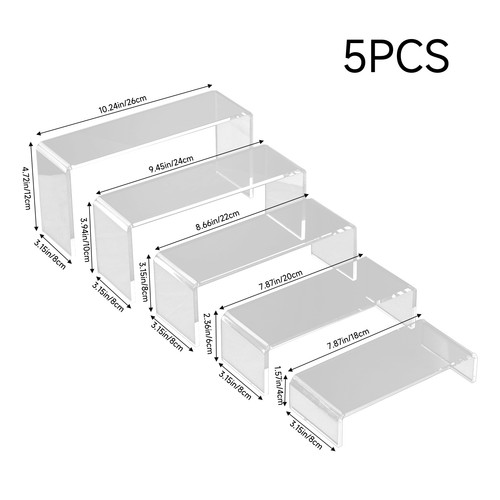 5pcs acrylic display - acrylic, stand