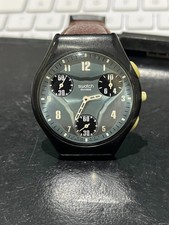 A 2002 SWATCH SKIN CHRONOGRAPH WARKING.