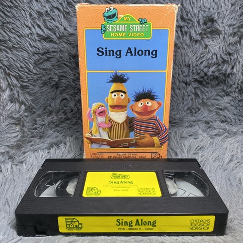 Sesame street vhs tape 1987 - sesame,