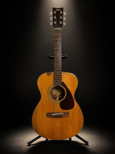 Vintage yamaha 130 green - vintage, fg-130