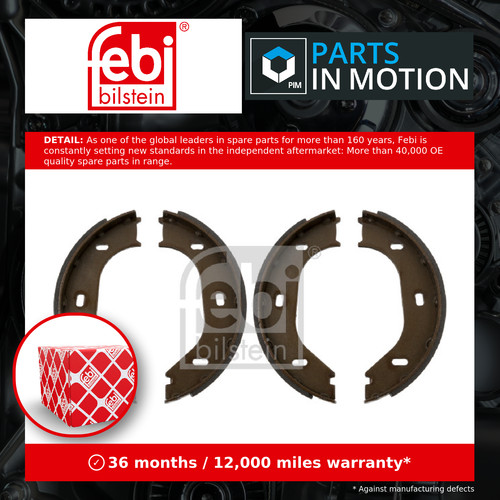 Handbrake shoes set fits bmw - handbrake,