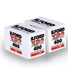 Ilford XP-2 Super 135 Black and White B&W Film 2 Packs  48 Exposures ISO 400