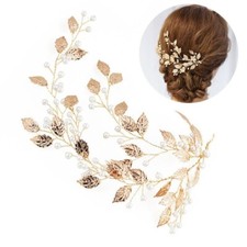 Pearl Bridal Headpiece Crystal