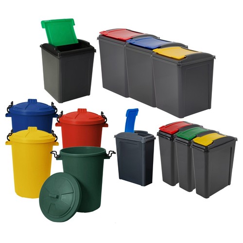 Plastic recycle bin - plastic,