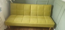 Clic Clac Sofa Bed Lime Green 2 Seater