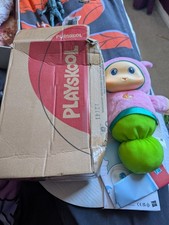 Playskool Baby GloWorm Lullaby Musical Light Up Soft Bug Toy 2009 Hasbro Working