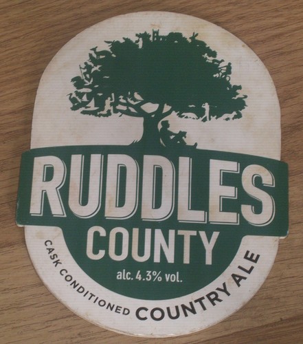 Ruddles county country ale - county,