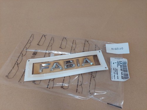 Skoda fabia mk3 rear tailgate - rear,