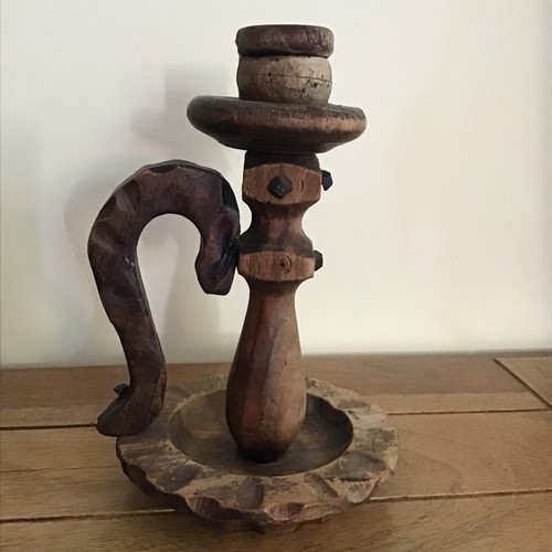 Candlestick vintage 1970s - candlestick,