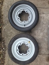 VW Splitscreen 5 205  STEEL Smoothies Limebug WHEELS. 15" 4" Wide 145 65 15 Tyre