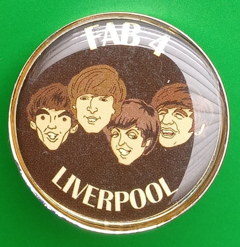 Beatles fab liverpool lapel - fab,