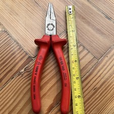 Knipex 20 08 160 VDE Insulated Flat Nose Pliers 160mm - Draper 31968 SUPERB!!