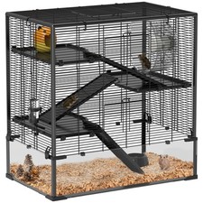PawHut 4-Tier Hamster Cage w/
