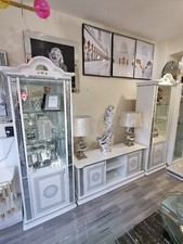 LUXURY WHITE VERSACE ITALIAN TV SUITE