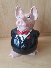 Wade Natwest Pig Sir Nathaniel Piggy Bank Money Box Original Stopper