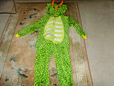 UNISEX  COZY DRAGON ALL IN ONE COSTUME, SIZE M  (BARGAIN)