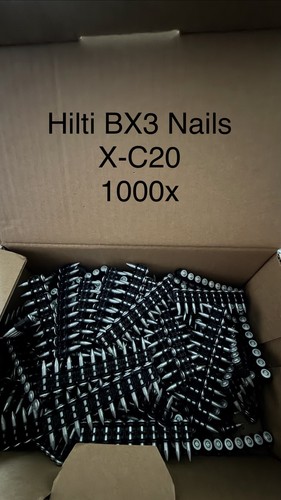 Hilti bx3 20mm nails - bx3,