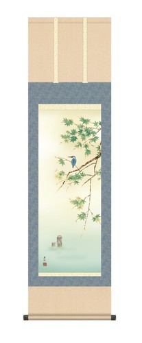 Japanese hanging scroll art - hanging,