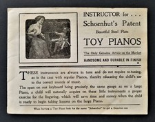 antique SCHOENHUT CATALOG w