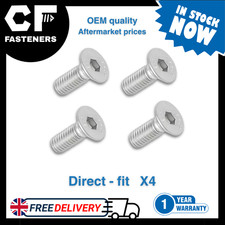 4x Brake Disc Retaining Fixing