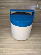 Insulex Thermal Food Container Flask Picnic Camping Hiking Vintage Blue