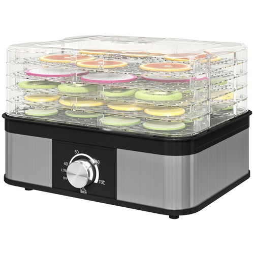 Homcom tier food dehydrator - homcom, 5-tier