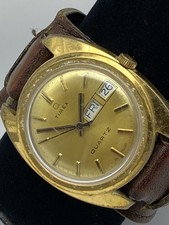 Vintage Men's Timex Q Day Date