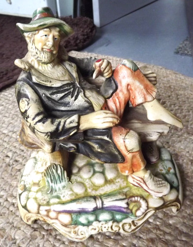 Capodimonte travelling tramp - travelling,