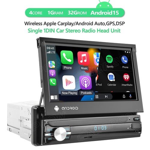 Single 1din flip out car - 1din,