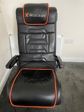 X Rocker Pro 4.1 Pedestal Gaming Chair - Black