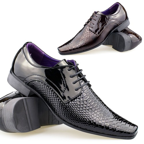 Mens leather snake skin - mens,