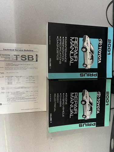 2001 toyota prius service - 2001,