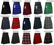 Men's Scottish Kilts Tartan