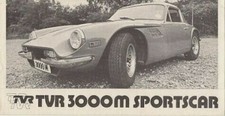 TVR 3000M Coupe 1973-1974 UK