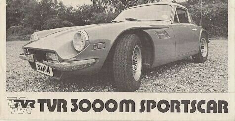 Tvr 3000m coupe 1973 1974 - coupe, 1973-1974