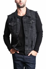 Men's Black Punk Casual