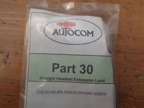 Auto part straight headset - part, 30
