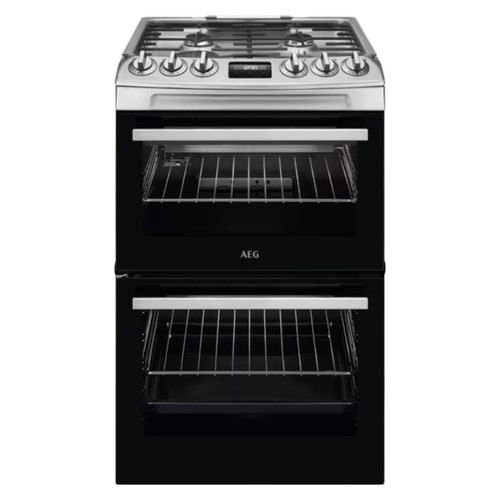 Aeg gas cooker - double, oven