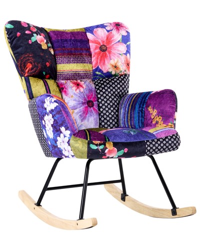 Rocking chair oulu velvet - rocking,
