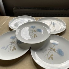 Wedgewood Ice rose bone china 5 x dinner or sandwich plate  8”