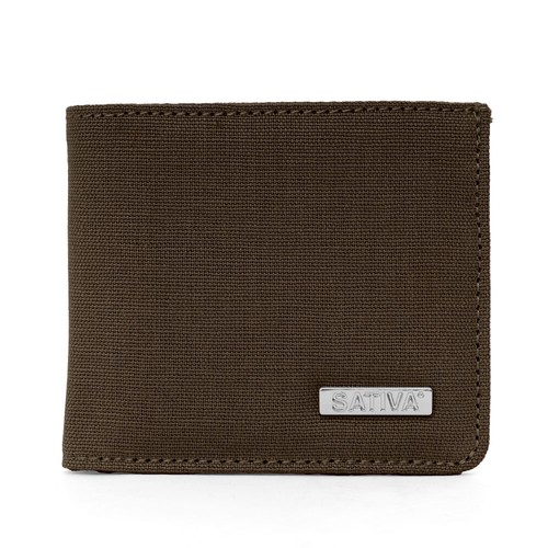 Hemp flat wallet - hemp,