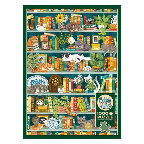 Purrrfect bookshelf 1000 - bookshelf, piece