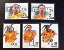 Netherlands 5 Card Futera
