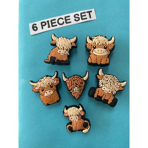 Highland cow cattle animal - 6x,