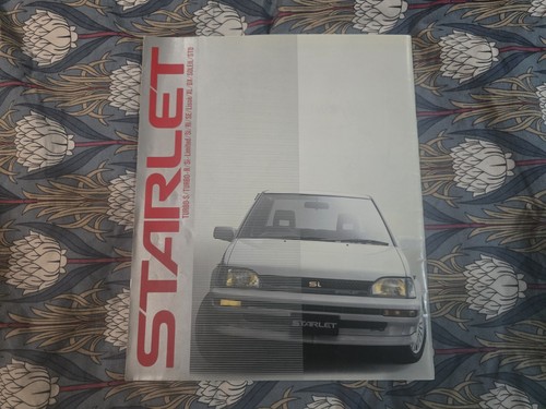 Toyota starlet ep71 brochure - toyota,
