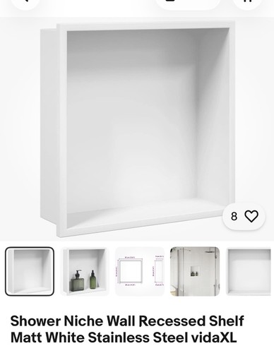 Shower niche wall - niche,